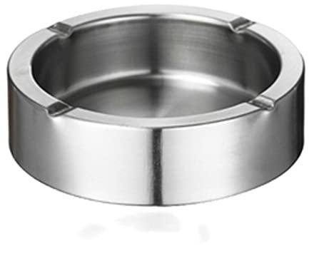 Aschenbecher/Zigarrenaschenbecher Aschenbecher aus verdicktem Edelstahl, Wohnzimmer, Schlafzimmer, Aschenbecher, antike Dekoration, Hotel-Internetbar, Zigarette, Zigarrenaschenbecher Dekorativer Asche