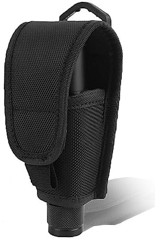 ACEXIER Taktische Taschenlampentasche Holster Outdoor-Taschenlampen-Tragetasche für JM26 TC500 600L 700L C8 TF T1 TR500 Taschenlampen Gürtelhalter (A)