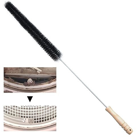 Dryer Vent Cleaner,Cleaner Dryer Cleaning Scrubber - Portable Dryer Washing Machine Brush, Cleaning Scrubber for Clothes Dryer, Radiators Fanelod