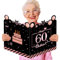 Geburtstagskarte 60 Frau Mann Groß 63x40cm,Karte 60 Geburtstag Frau Mann,60 Geburtstag Männer Frauen Deko,Geburtstagskarten 60 Jahre Rosegold,60. Geburtstag Gästebuch Karten Danke Geschenke,GrußKarten