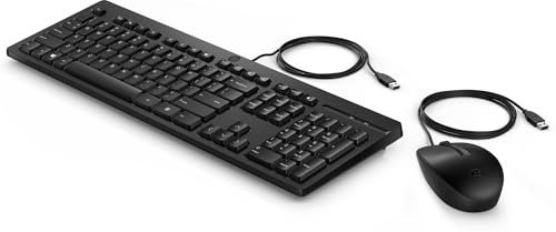 HP 225 - Tastatur-und-Maus-Set - USB - QWERTZ - Schweiz - für ProBook 44X G9, 455 G8, 45X G9, 635, ZBook Power G9, Studio G9, ZBook Firefly 14 G9, 16 G9 Marke Inc