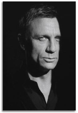 Zweig Daniel Craig Schauspieler-Poster, dekoratives Gemälde, Leinwand, Wandposter und Kunstdruck, moderne Familienschlafzimmer-Dekoration, Poster, 20 x 30 cm
