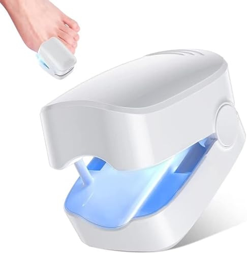 Dispositivo de tratamiento antifúngico de uñas,Dispositivo de tratamiento de hongos en las uñas de los pies,Tratamiento de hongos de uñas,7 minutos al día - No se Advierta Más