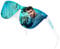 ROCKNIGHT Blue Mirrored Sunglasses Women Polarized UV Protection Stylish Beach White Sunglasses Rimless Frame UV400 Sun Shades