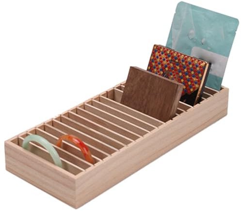 KUAIYIJU Headband Storage Box Fashionable Hairband Display Tray Hair Bands Organizer Rack Removable Jewelry Accessories Holder Headband Stand
