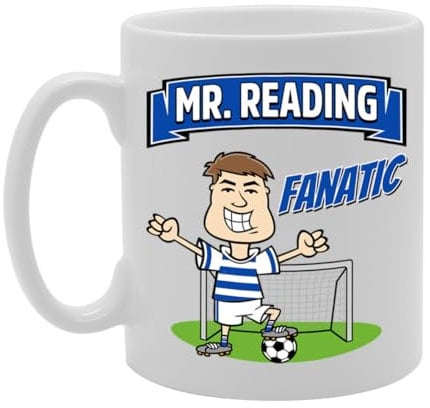 Coralgraph Inc MG5862 MR Reading Fanatic Novelty Gift Printed Tea Coffee Ceramic Mug