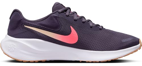 Nike Revolution 7 Straßenlaufschuh für Damen, Dark Raisin/Crimson Tint-White-Hot, FB2208-500, 38 EU (W 7 US)