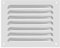 PATIKIL 10 x 8 Cubierta de Ventilación de Rejilla de Aire de Aluminio, Rejilla de Ventilación de Pantalla HVAC para Hogar Cocina Chimenea Baño Pared Techo, Tono Plateado