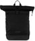 Blackbeat - Wasserabweisender Rolltop-Rucksack für Damen & Herren - mit Laptopfach, 2 Außenfächern, Getränke & Kofferhalterung - Daypack für Fahrrad, Arbeit, Reise & Sport - 15x28x56cm - 27L Volumen