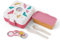 monbento - Fiambrera Sandwich Niños Snacky rosa Birds - Caja Merienda para Bocadillo Integral - Cubiertos incluidos - Fiambrera Personalizada Infantil - Ideal para el Cole/Picnic - Sin BPA - Pájaros