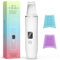 TIUKCAS Épurateur de Peau du Visage,élimine les Points Noirs,Nettoyage en Profondeur,Soins du Visage et Élimination,Matériau ABS+acier inoxydable,Ultrasonique Épurateur Visage Skin Scrubber EMS,4mode
