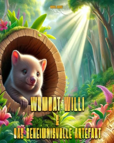 Wombat Willi & das geheimnisvolle Artefakt: Kinderbuch + Malbuch + Rätselbuch + Lernbuch
