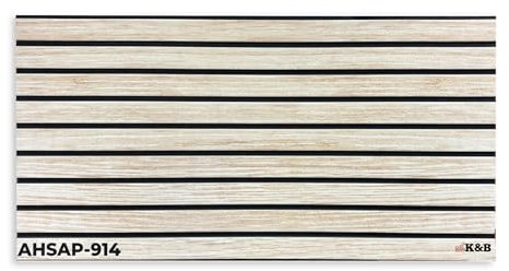 K&B Panels 3D Wall Panels, Realistic Wood Effect Styrofoam Wall Panelling Kit, Lightweight, Easy to Install, Dual Insulation to Reduce Acoustic Noise, Indoor & Outdoor (Light) (10 Panels)