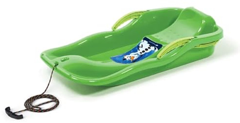Prosperplast Schlitten Race | schneller Kunststoffschlitten | robust & frostbeständig | leicht & handlich | für rasante Winterabfahrten | 87×40×18 cm
