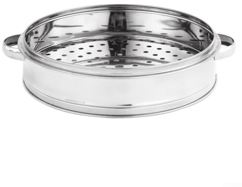 Heavy Duty Stainless Steel Steaming Basket With Handle For Hot Pot Cooking, Food Steamer Tray For Vegetables, Seafood, Meat And Baby Food(20cm Steamer)