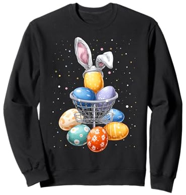 Discgolf Disco de Golf Golfista Pascua Conejo Orejas de Conejo Sudadera