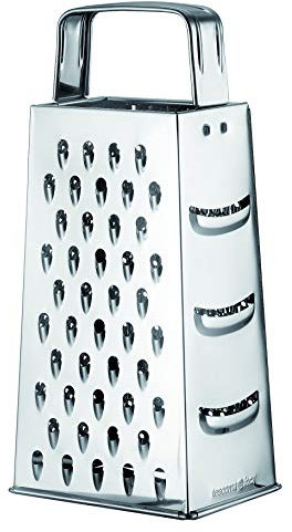 Tescoma 643740 Handy Grattugia 4 Lati, Acciaio Inossidabile, 21 x 9 cm