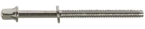 Gewa Spannschraube - 7/32 Standard - 7,5 cm länge - Vierkantkopf - für Tom Toms - Passend für alle herkömmlichen Schlagzeuge, nicht für DW und PDP