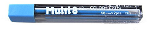 Pentel Multi 8 Color 2 mm Lead Refill, Sky Blue (CH2-S) by Pentel