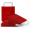 Logbuch-Verlag 10 Papiertüten rot Papiertragetasche mit Henkel 18 x 8 x 22 cm Geschenktüten Papier Beutel Kunden Geschenke