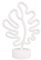 Uonlytech Leuchtreklamen Monstera Leaf Planter Led Wandschild Neuheit Tischlampe Wandkunst Lichtzeichen für Kinderzimmer Dekorationen Hochzeitsfeier