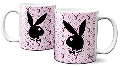 SUPER FABRIQUE Tasse aus Keramik von Playboy, originell und robust, bedruckt in Frankreich