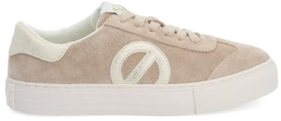 NO NAME Arcade Toe Side Beige Leder Turnschuhe