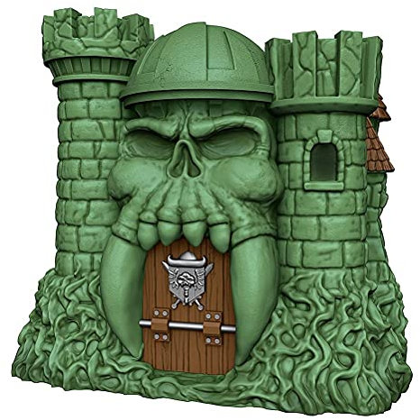 Hiraith Castle Grayskull, Schloss-Skelett-Anhänger, hängende Ornamente Halloween, Weihnachtsdekoration