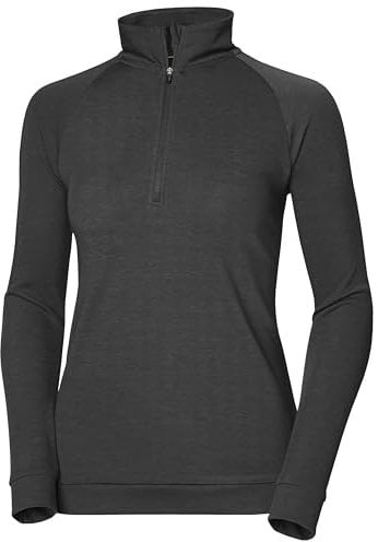 Helly Hansen W Inshore 1/2 Zip Pullover L Ebony
