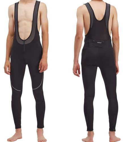 SILVINI Rubenza Elastische Funktionshose Herren mit Träger Laufhose Herren Winter lang Lauftight Herren lang Winter Laufhose Herren Thermo Laufhose Herren Langlaufhose
