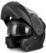 VINZ Santos Casque modulable avec visière Solaire | Homologué ECE 22.06 & Compatible PINLOCK | Casque de Moto intégral | Casque Moto modulable | Tailles XS-XXL - Noir Mat