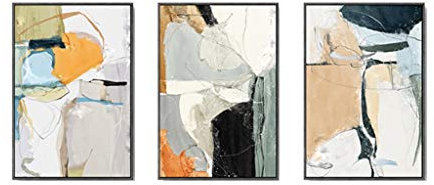 VejiA Triptychon, abstraktes dekoratives Gemälde, Wohnzimmer, Hintergrund, Wand, dekoratives Wandbild, Veranda, Korridor, hängendes Gemälde