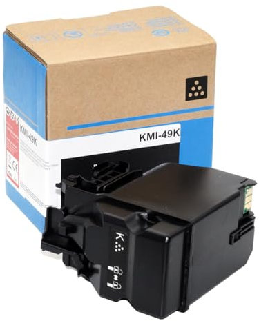 OBV Kompatibel Toner ersetzt Konica Minolta TNP49K A95W150 für Bizhub C3351 C3851 C3851FS - schwarz 13000 Seiten