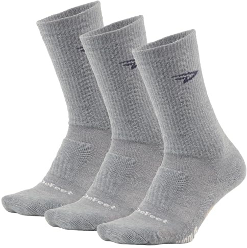 Defeet Men's Woolie Boolie Sock 6, Anthracite, S, XL