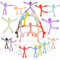 Grtard 20 Pack Fridge Magnets Men, Mini Magnetic People, Small Colorful Magnet Fridge, Funny Magnets Flexible Magnet Fun Magnets for Whiteboard, Cute Magnet for Refrigerator, Office, Door (Clear)
