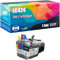 LC424 Ink Cartridges Compatible with Brother DCP-J1200DW Printers, High-Yield Ideal for High-Volume Printing (1 Set)