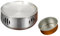 Ronyme Pentola Da Campeggio Portatile per Cucinare All'aperto, Scaldavivande E Riscaldatore in Acciaio Inossidabile, 17 Cm