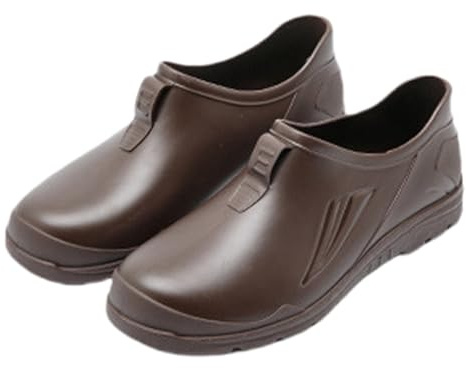 HOOUDO Stivaletti Estivi Donna Stivali Estivi Donna con Tacco Giardino Pioggia Gomma Bassi Scarpe da Trekking Impermeabili Scarpe da Trekking Impermeabili