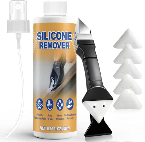 AllisWay Rimuovi Silicone, Dissolve Efficacemente I Residui Di Silicone