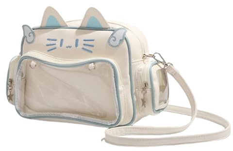 Fruusv Süßer Rucksack,Katzen Mehrfachunterteilte Schultertasche - Leichter Rucksack für Mädchen, Schultasche | für Gepäck Laptop Büro Arbeit Camping Outdooraktivitäten Picknick Road Trip