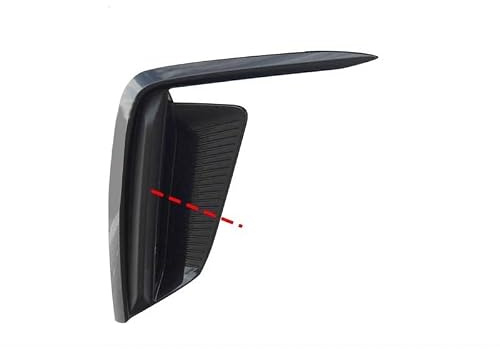 Auto Anteriore Sinistra o Destra per Paraurti Nebbia Griglia Striscia di Rivestimento con Foro Non per MG4 EV Mulan 2022 2023 2024(Right no hole)