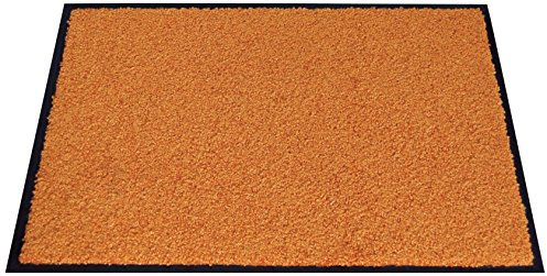 miltex EAZYCARE Color Schmutzfangmatte, 100% Polyamid (Flor), Orange, 40 x 60 cm