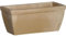K&K Keramik Balkonkasten Blumenkasten Pflanzbox 38x20x18 cm aus robuster, witterungsbeständiger, frostfester Steinzeug Keramik (antik)