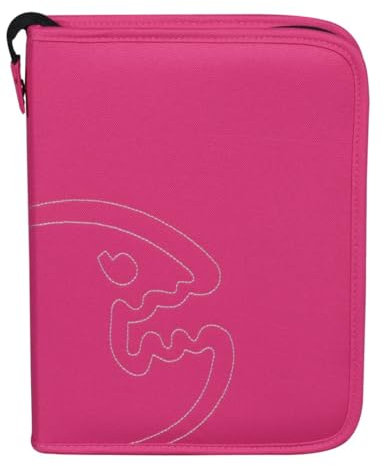 iQ-Company Logbook Bites Pink Gr. L – Logbuch für Tauchen – Robustes Dive Log mit Einlagen – Praktisches Tauch Logbuch – ideales Tauchzubehör für Unterwasser-Abenteuer