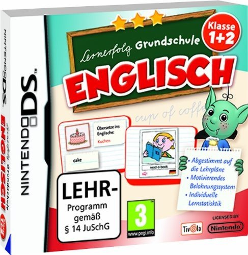 Lernerfolg Grundschule Englisch Klasse 1+2 - [Nintendo DS]