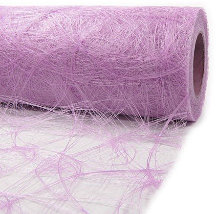 Sizoweb Tischläufer 30cm breit x 15m lang - Flieder