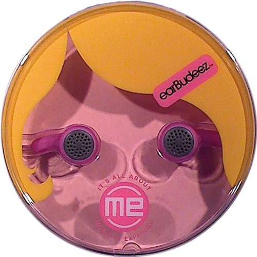 Schwaiger KH300P 031 Earbuddeez Stereo Kopfhörer (3,5mm Klinke) pink