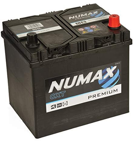 Numax Premium 005L Batterie Voitures, 12V 60Ah 500 Amps (En)