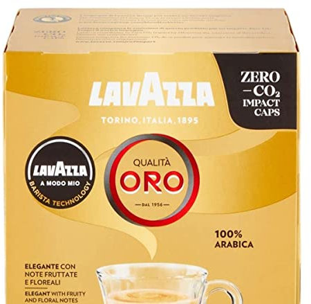 Lavazza Capsule de café à la mode ma qualité or, 10 boîtes de 12 capsules [120 gélules], intensité 8