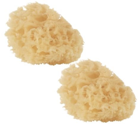 Jané Naturschwamm, 2 Stück, weich, speziell für Neugeborene, Babyhygiene